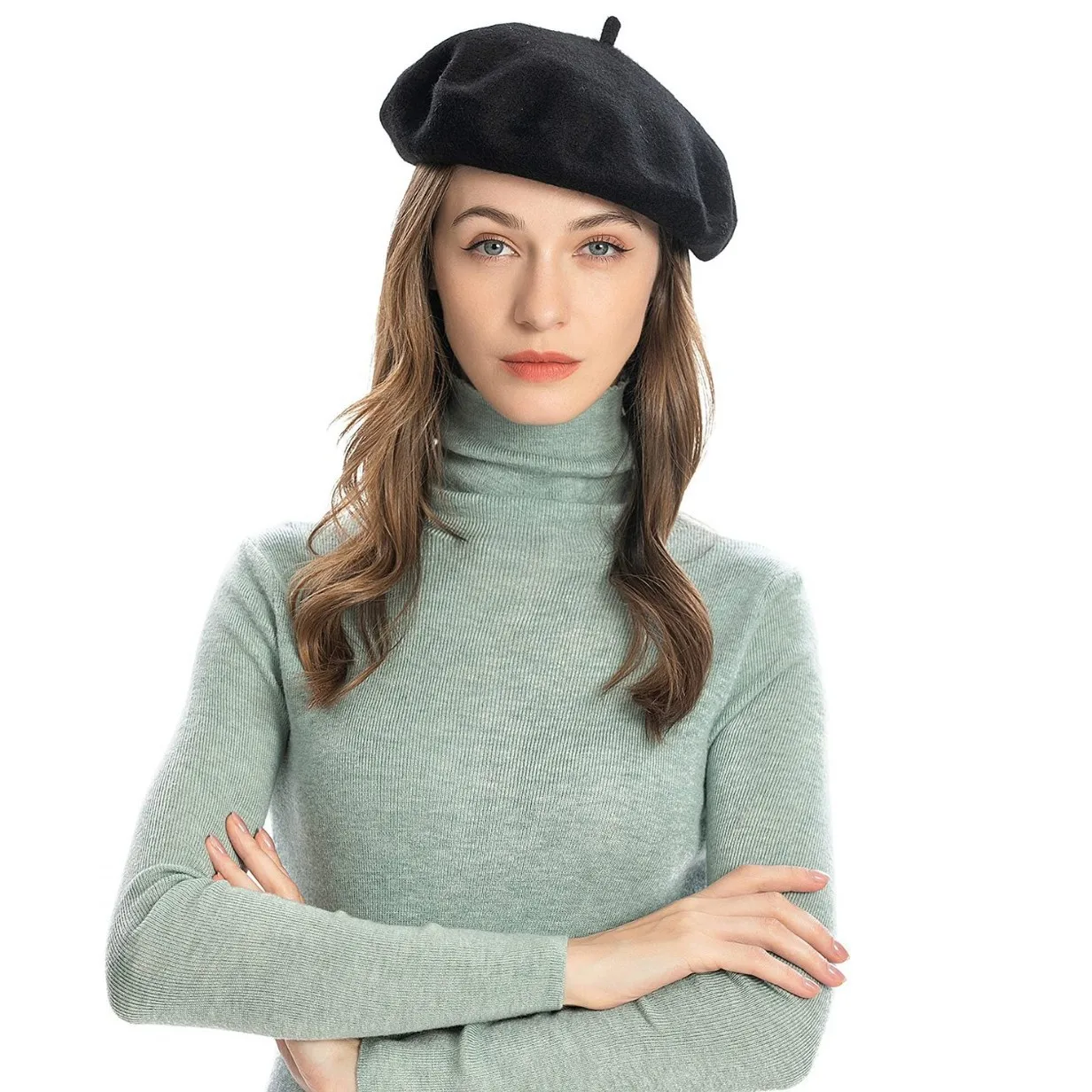 2026 Thick Berets Winter Autumn Artist French Retro Plain Painter Hat Cosplay Hat For Women Girls Warm Walking Outdoors Caps