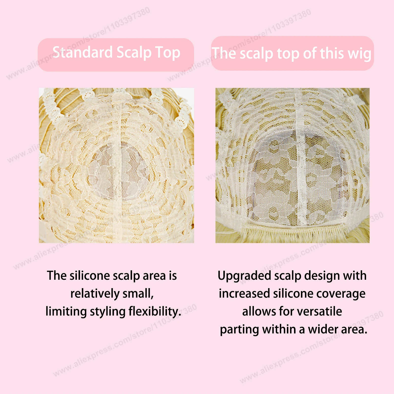 Peruka Cosplay Anime 45cm Uniwersalna z Powiększonym Skalpem, Dowolnym Przedziałkiem, Czarno-Biało-Żółta, Syntetyczne Włosy Odporne na Ciepło dla Kobiet i Mężczyzn