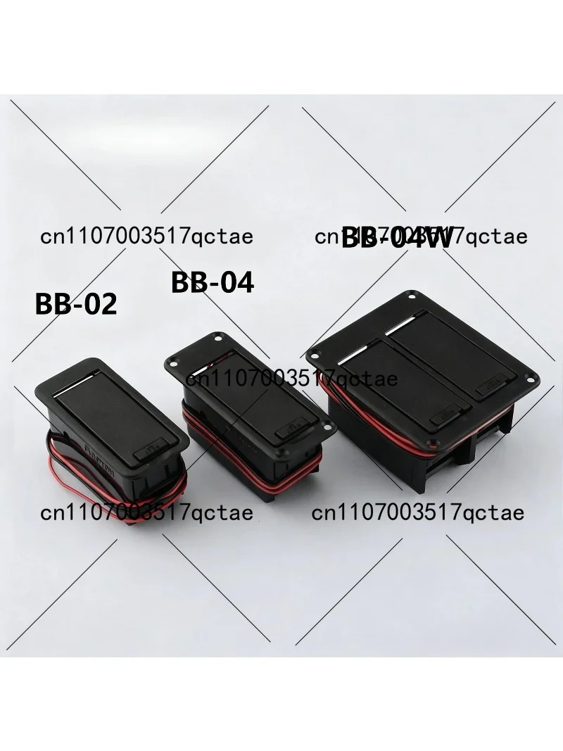 Suitable for Electric Guitar Electric Bass Active Pickup 9V Battery Box Battery Compartment