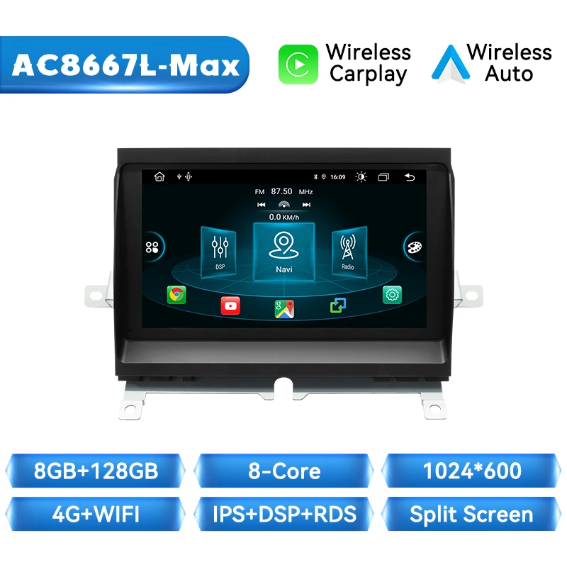 Ai Stem Draadloze Carplay Android Auto Auto Multimedia Speler Voor Land Rover Discovery 3 Lr3 L319 2004-2009 Navigatie Dsp Ips 4G