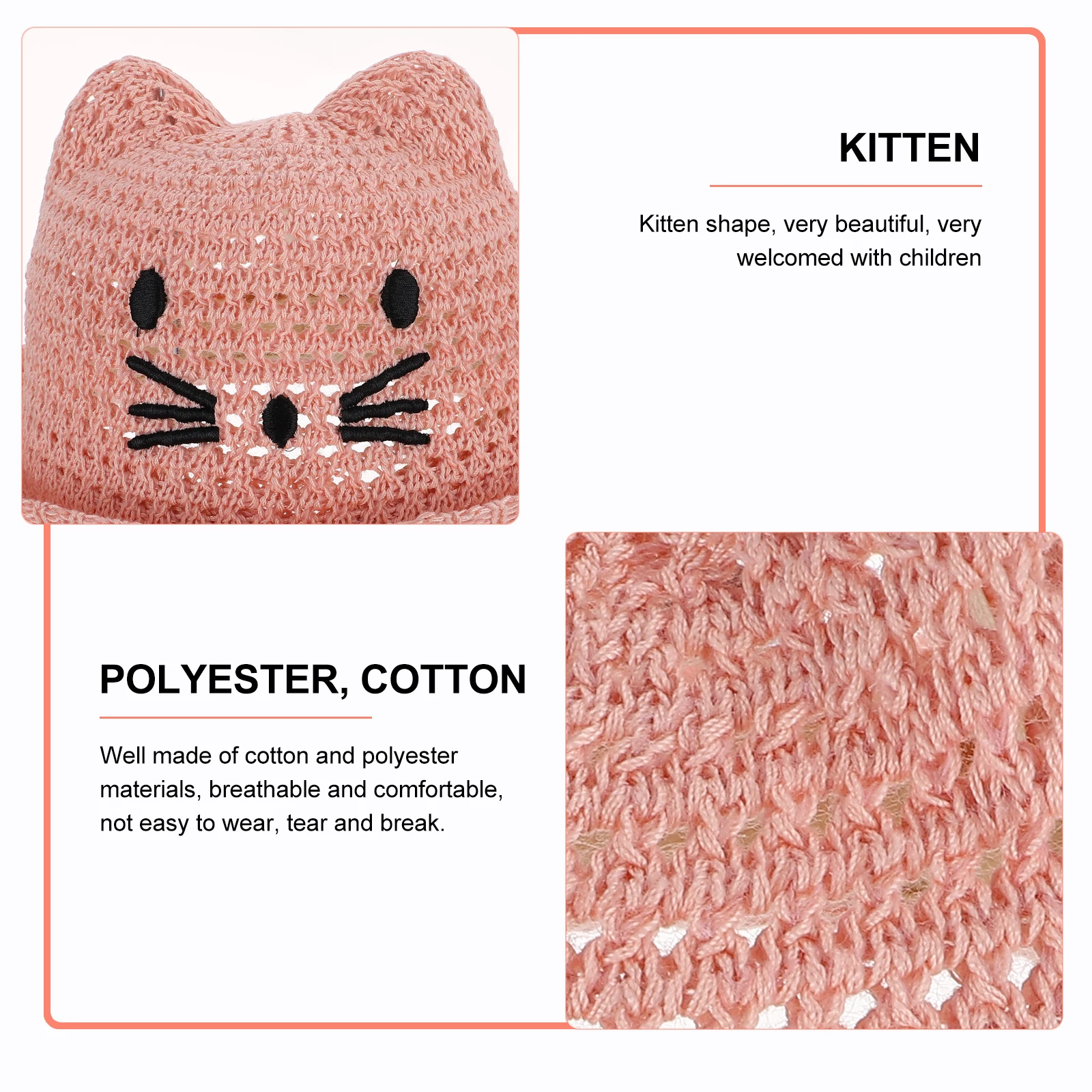

Kids Bucket Children Straw Kids Bucket Hat Sun Protection Cotton Polyester Beach Caps Hats for Summer Travel Outdoor