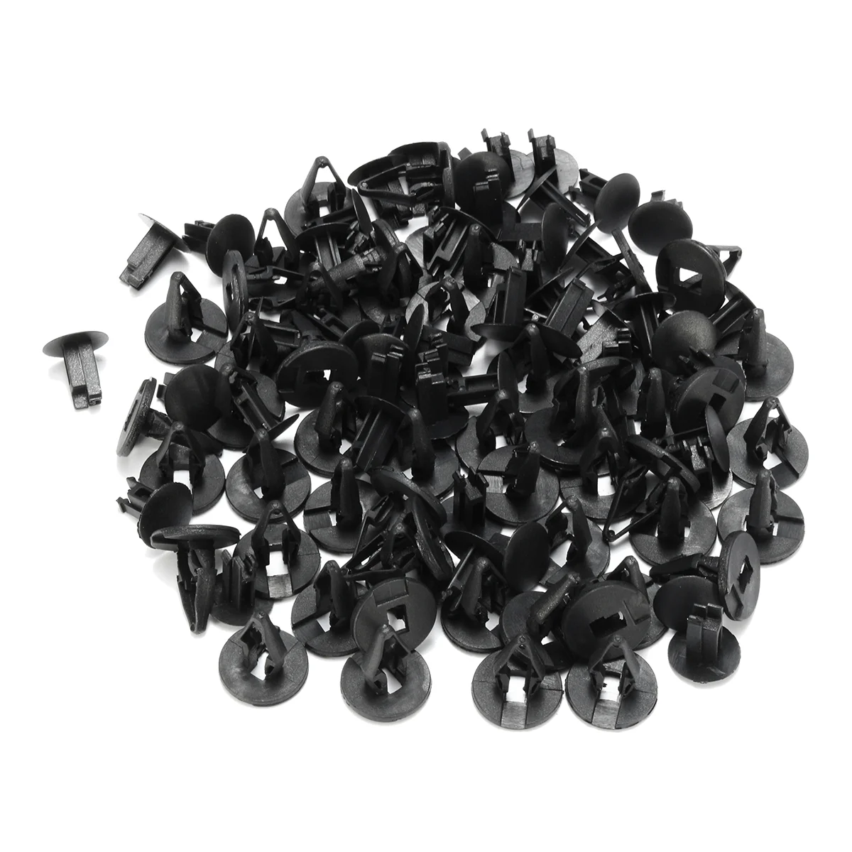 50 Pcs Push in Fasteners Auto Pins for Cars Clips Automotive Thumbtack Automatic