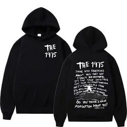 Sweat à Capuche Imprimé Rétro The 1975 About You pour Homme et Femme, Pull Gothique, Hip Hop, Décontracté, à la Mode, Streetwear