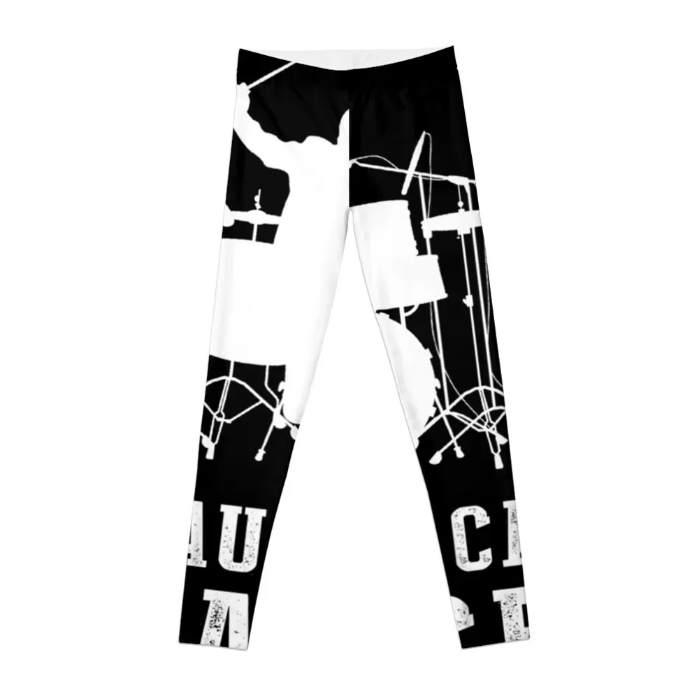 

I Play The Drum Because I Can't Dance Funny Leggings Legging sexy woman Women's push up Sports pants for Womens Leggings