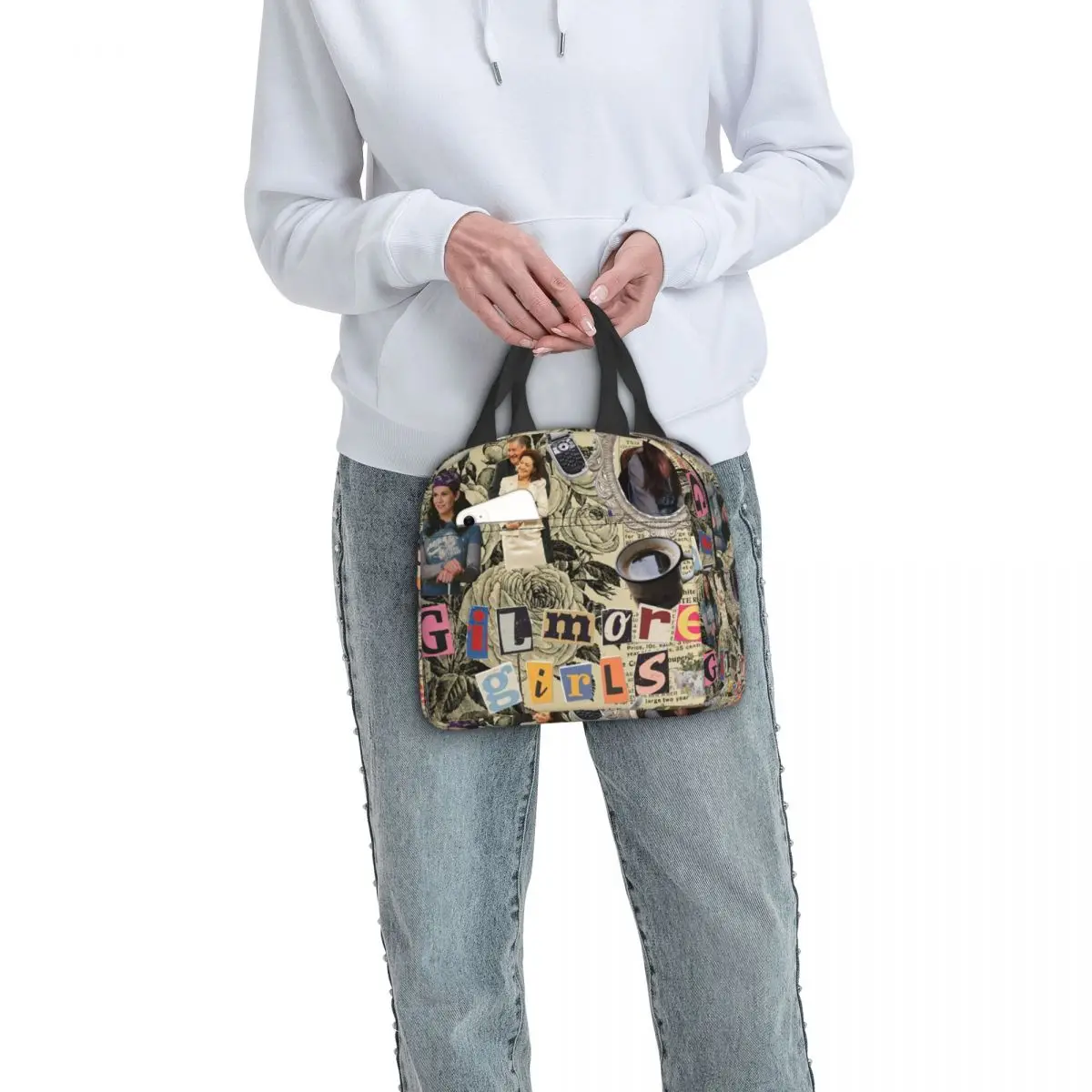 حقيبة غداء معزولة للفتيات من جيلمور للأطفال في المدرسة، صندوق طعام حراري مبرد، حاوية صناديق الغداء المقاومة للتسرب #6