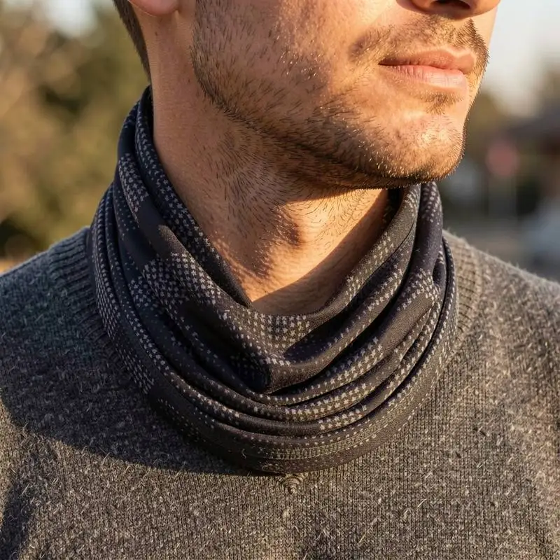 neck polar fleece fleece knitted knit wool cashmere cotton silk scarf tactical hunting scarf tactical hunting wrap