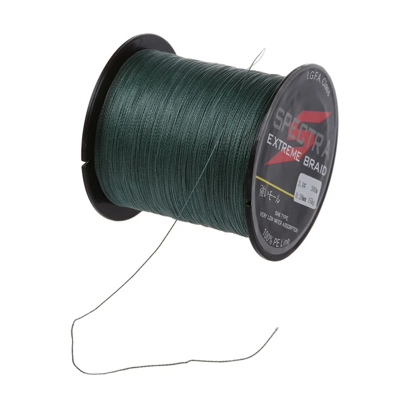 Alambre de pesca trenzado de nailon, ABGZ-3X, 30Lb, 300M, 11Kg, para tren de señuelos