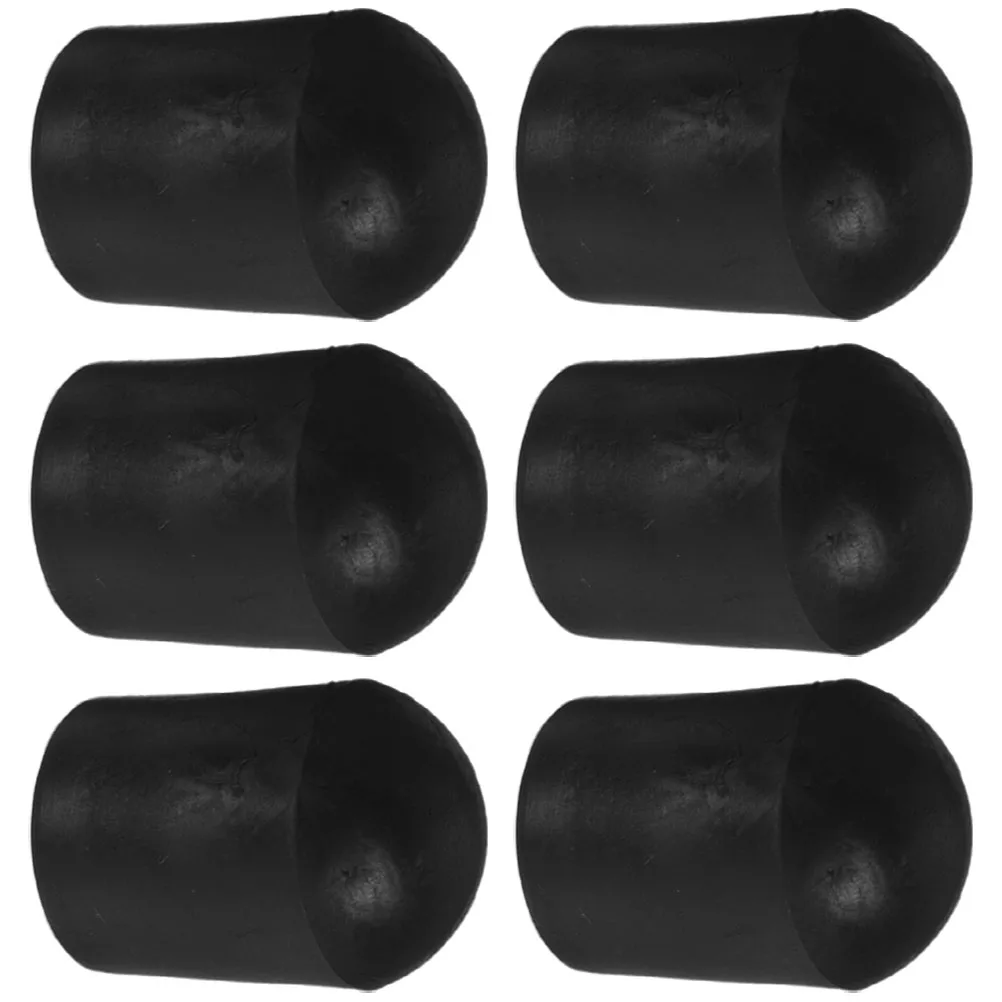 

6 Pcs Cello Endpin Rubber Stopper Non Slip Pad for Upright Bass Protects Floors Easy to Use Music Instrument Accessories