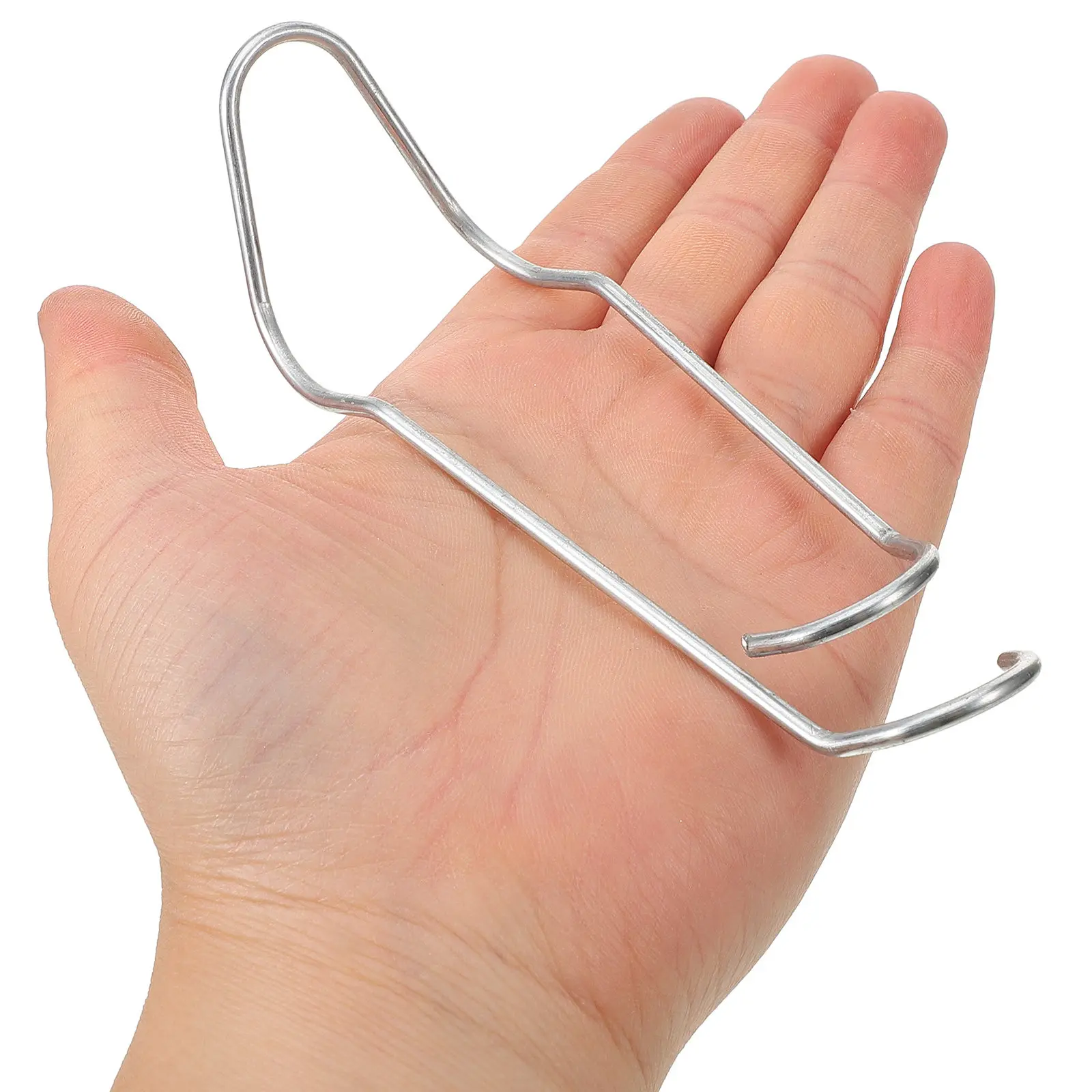 

25 шт. стальных соединителей для шпалер, пружинные зажимы для вьющихся растений, железные кольца-зажимы для растений, соединители для садовых опорных стержней