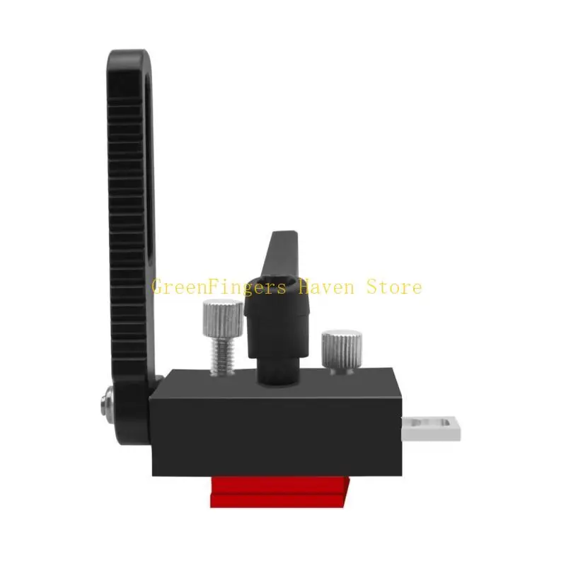 F68D 75-Type Aluminum Profile Fence Miter T-Track Bandsaw Jigs T-Slot Track Stop DIY Woodworking Table Backer Tool