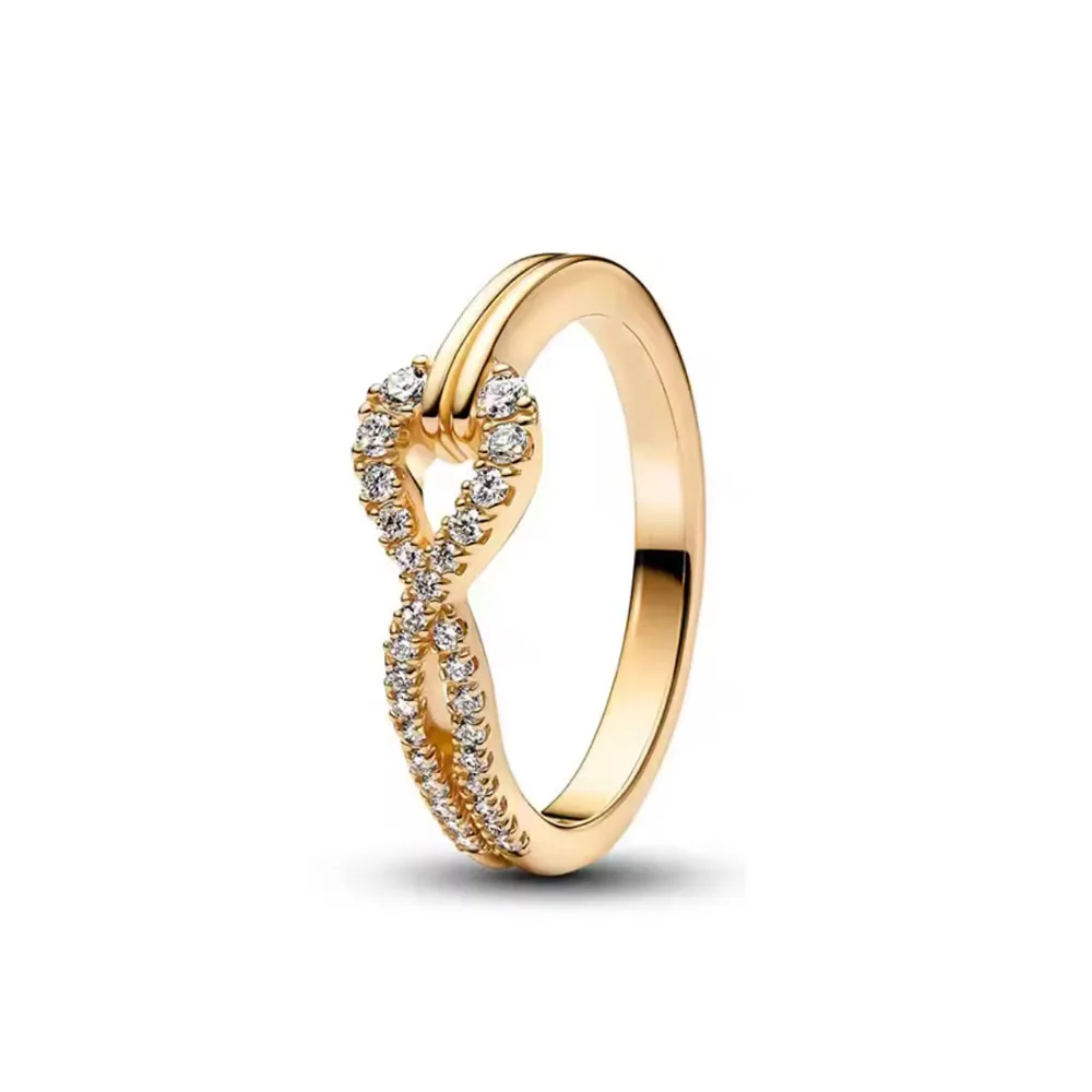 2026 New 925 Silver Heart, Butterfly, Flower Ring, Suitable for Wedding Women to Wear Exquisite High Quality Jewelry gallery 3