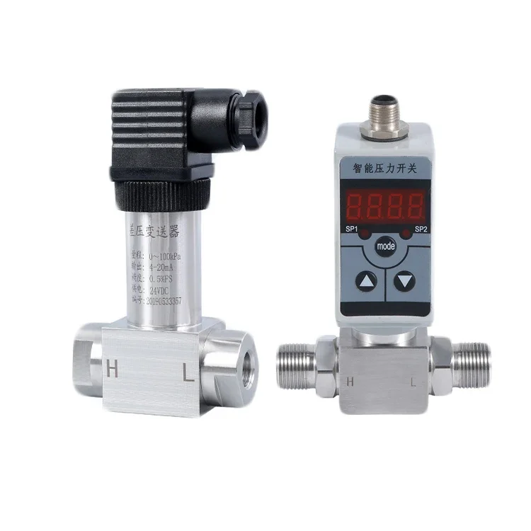 SENTEC PMD440 Customizle Pressure Transmitter With LCD Display Transducer Differential Pressure Sensor