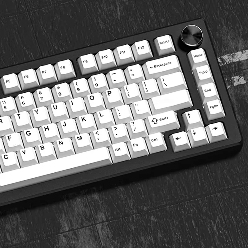 120 Klawiszy Minimalistyczny Styl Białe Nakładki na Klawisze Double Shot PBT Profil Cherry do Przełączników Cherry MX Klawiatura Mechaniczna do Gier — zdjęcie produktu 3