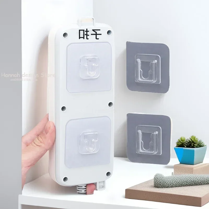 Double-Sided Adhesive Wall Hooks Hanger Strong Hooks Suction Cup Sucker Wall Storage Holder For Desk Accessories Organizer