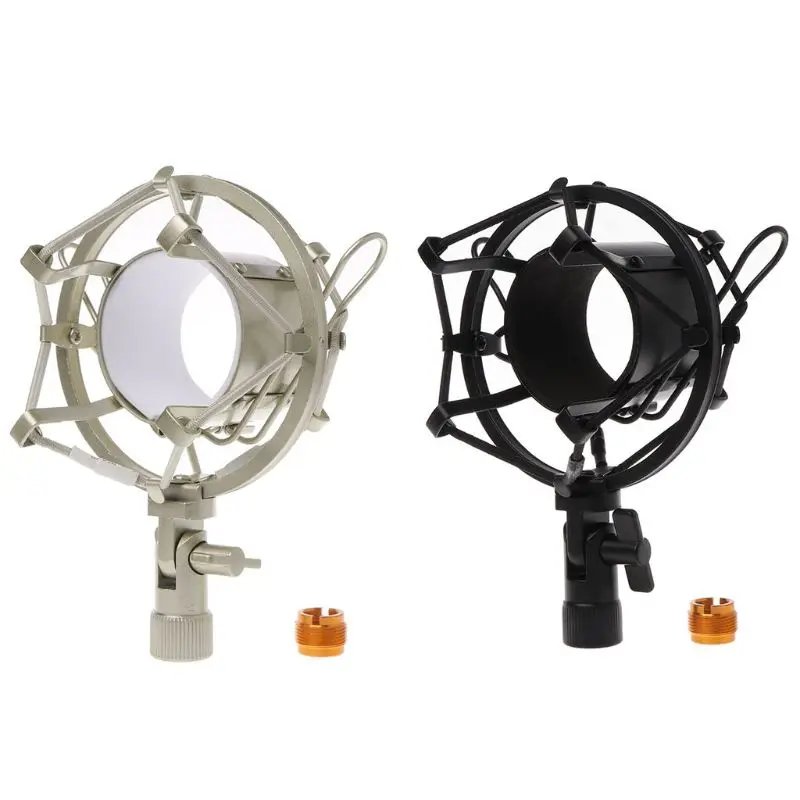 DXAB Universal 50mm Microphone Shock Mount for 48mm-54mm Diameter Condenser Mic