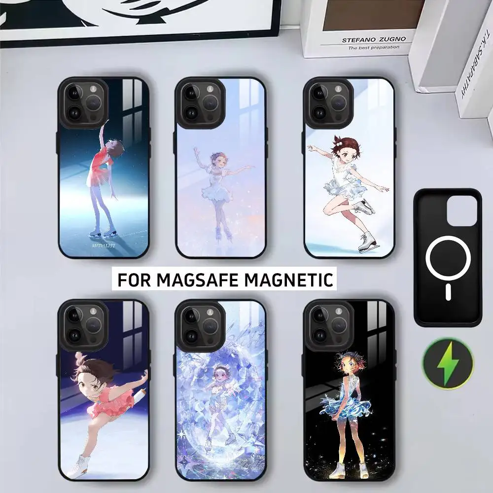 

G-Gold M-Medalist I-Inori Y-Yuitsuka-s Phone Case For iPhone17,16,15,14,13,12,11 Plus,Pro Magnetic For Magsafe Wireless Charging