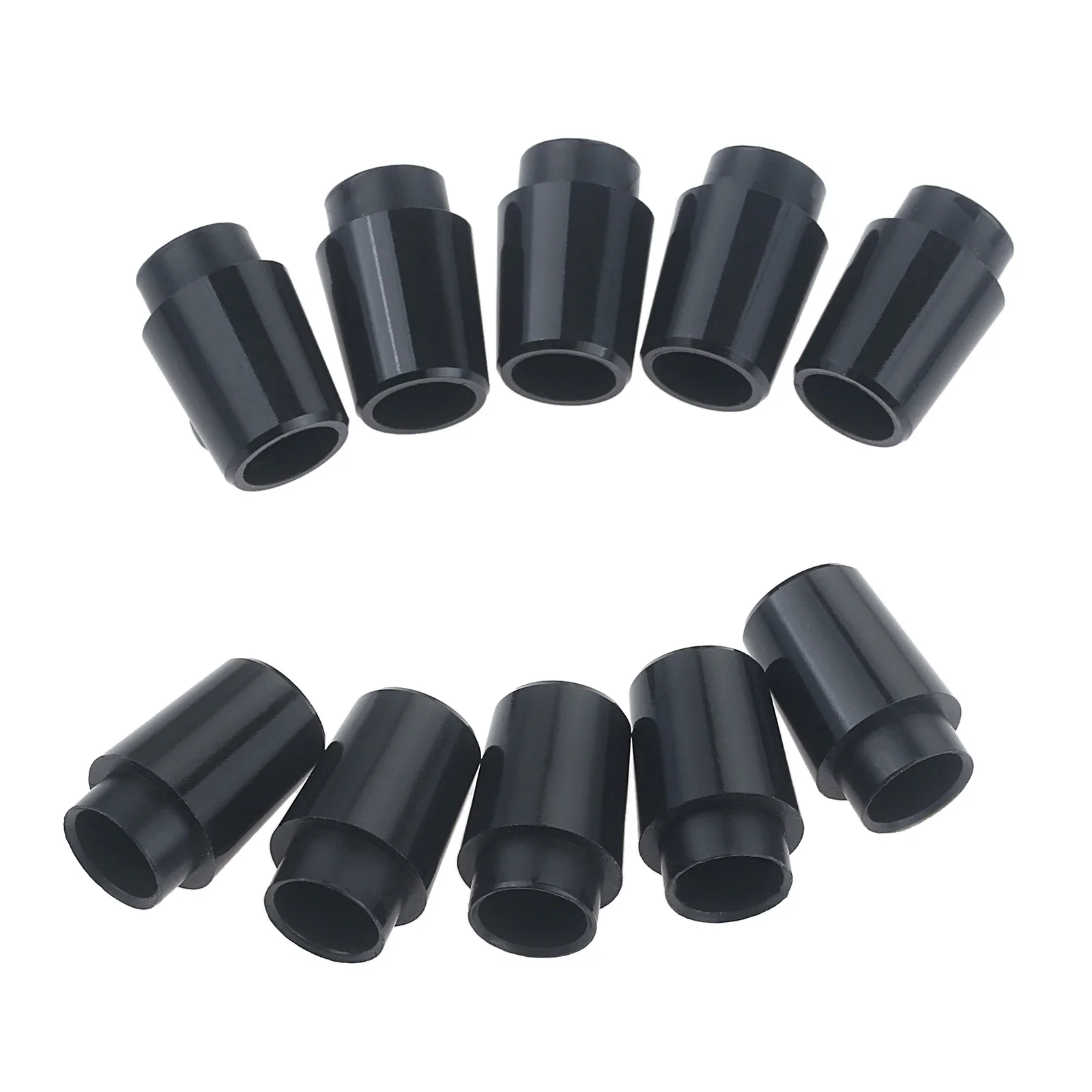 10 Pcs Golf Ferrules Tip 0.355/0.370 Black Plastic Tapered Ferrule Golf Club Ferrules Accessory Fit For PXG 0311 0211 Irons