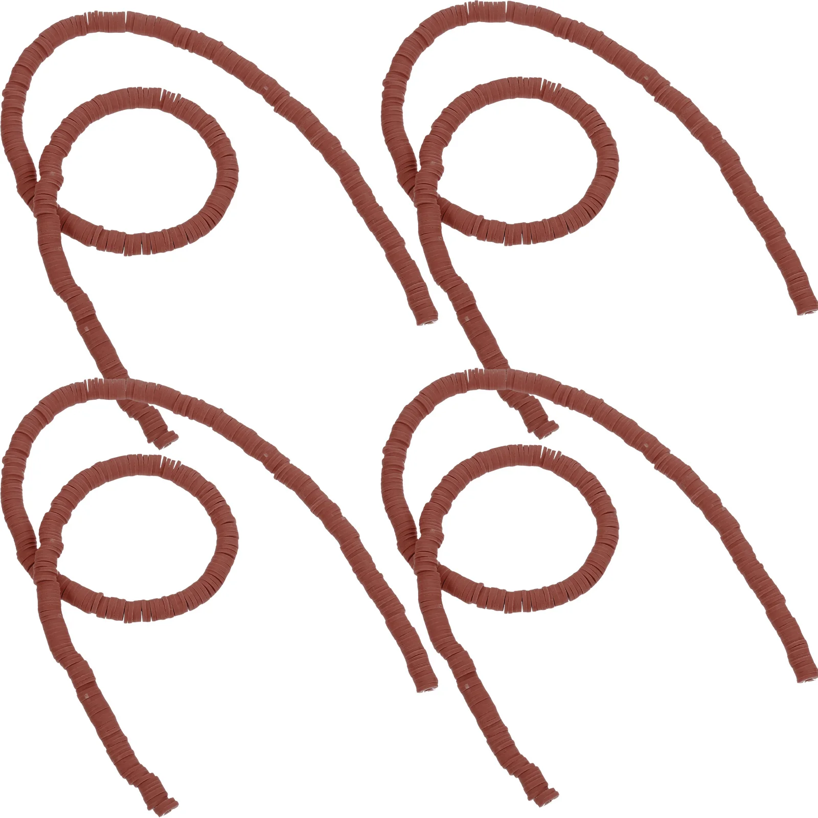 

1Set Soft Polymer Clay Beads DIY Jewelry Supplies for Bracelet Necklace Making Handmade Charm Beads Craft Accessories