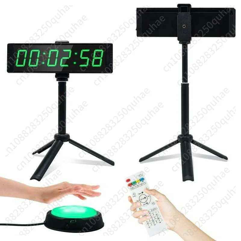 Rechargeable Hand Timer Multifunctional Countdown Clock For Competition Speech Debate Game Training
