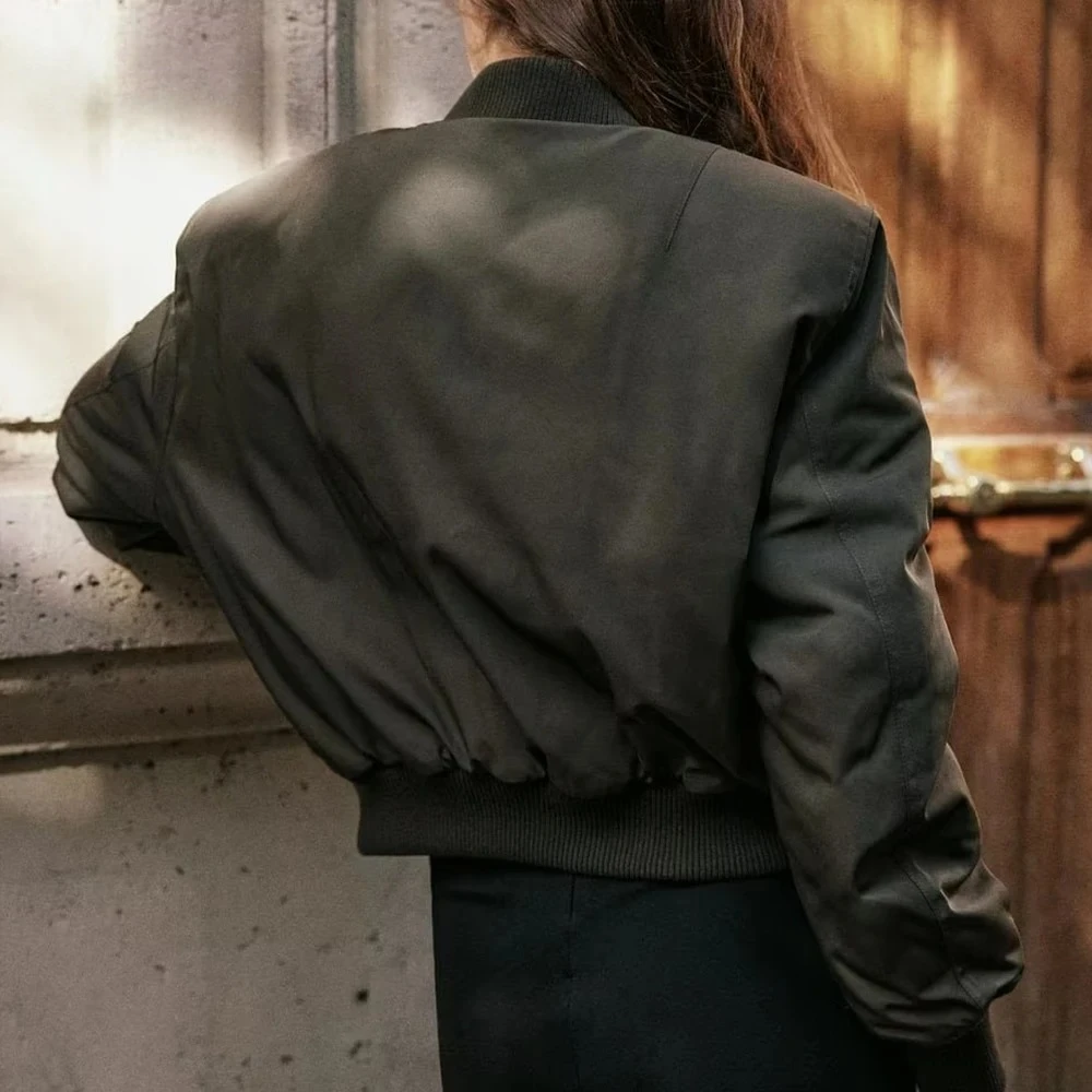 KONDALA 2024, осень-зима, женские повседневные пальто-пилот, однотонные хлопковые куртки на молнии с карманами, свободная посадка, теплая толстая женская верхняя одежда