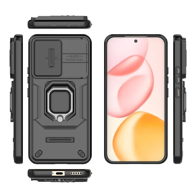 Para Honor 400 funda Honor 400 Capas nueva PC a prueba de golpes teléfono parachoques trasero lente anillo protector soporte Fundas Huawei Honor 400