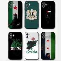 EPC Syrian Revolution Flag Phone Case Silicone Soft For IPhone 16 15 14 13 12 11 Plus Pro Max Plus