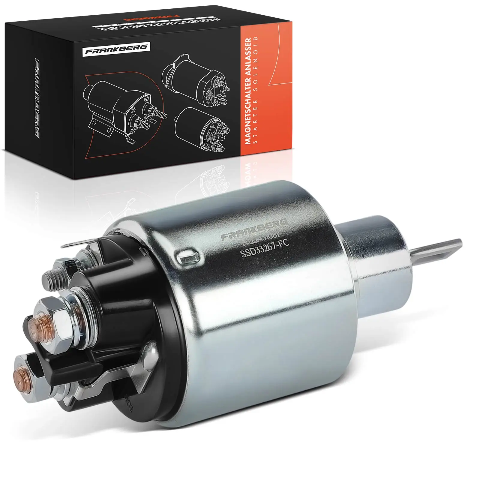 Frankberg 1x Magnetische schakelaar Starter voor Mercedes-Benz W202 W203 W210 W211 W463 W163 C208 R129 0011522810 ZM5973 0001107102