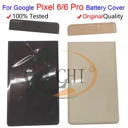 For Google Pixel 6 Pro Pixel6 Back Battery Cover Glass Panel Rear Housing Door Case Replacement GB7N6 G9S9B16 GLUOG G8VOU