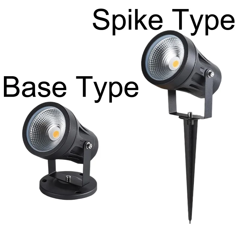 Waterproof Outdoor Garden Lawn Lamps 220V 110V 12V 10W 15W LED Lawn Light Spike Bulb Tuinverlichting Outdoor Lighting for garden