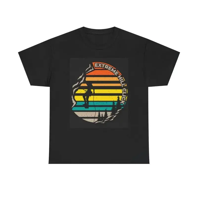 Extreme Hill Click Climb T Shirt Heavy Cotton