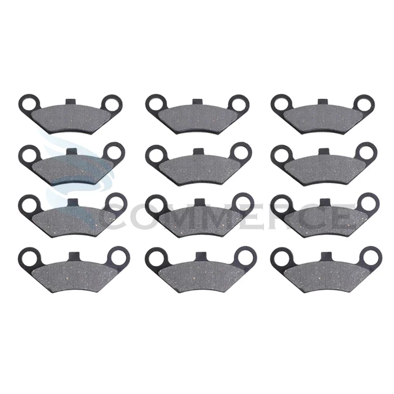 Plaquettes de frein avant adaptées pour moto CF, CF500, CFfemale, X5, X6, X8, RL, UTV Bumosquito, façades 4x4, accessoires de vélo, 6 paires, 12 pièces