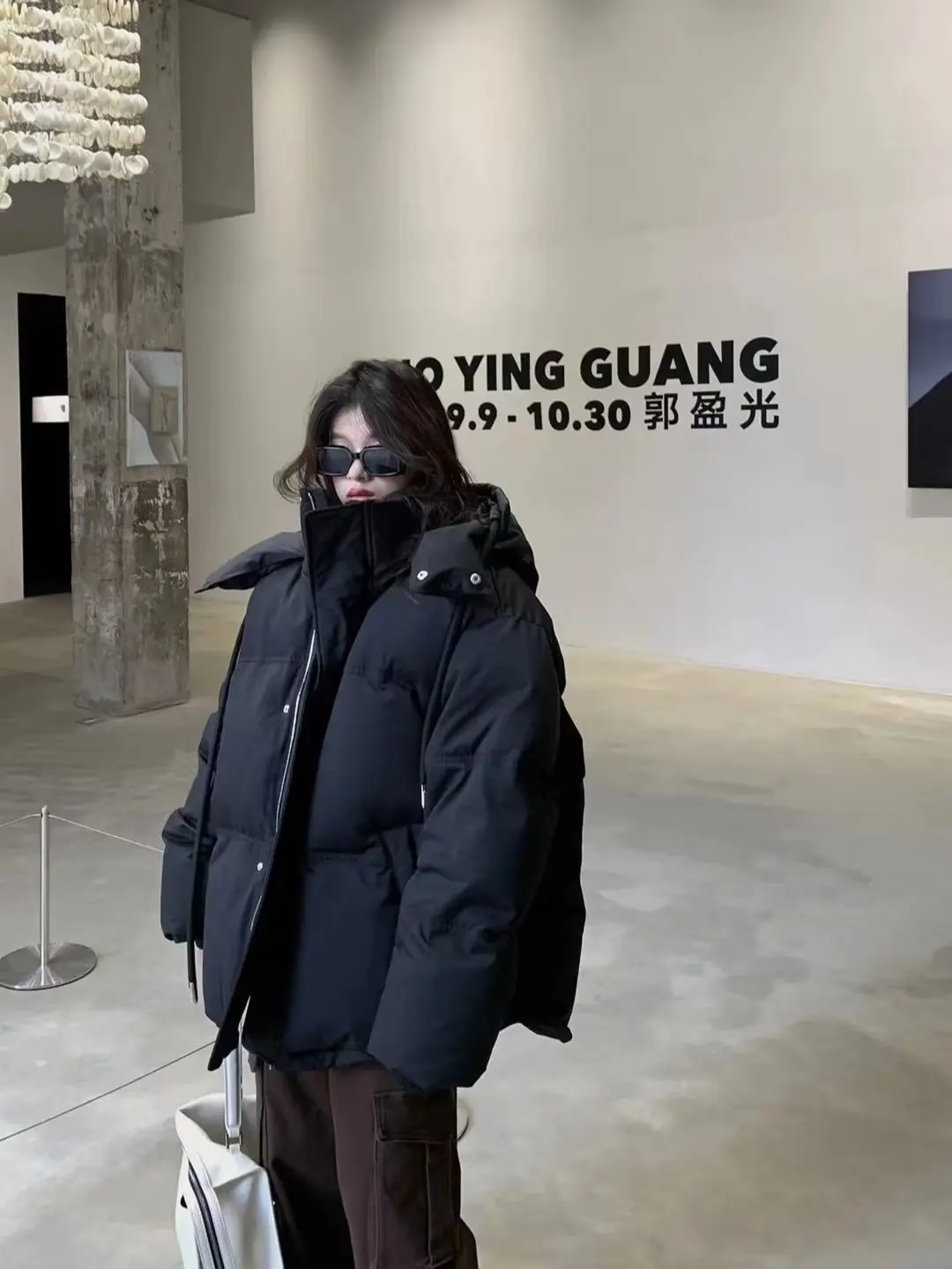 Parkas Womens Outdoor Fall Modal Blended Lined Slimming Waistband Snap-Button Extended Hem Simple Preppy College Uniform Commute