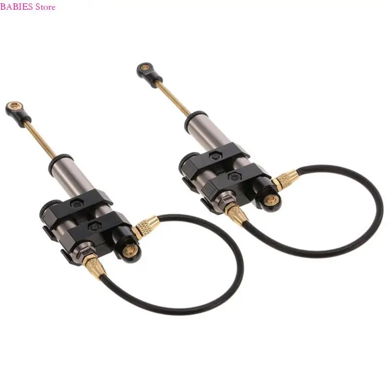 

C9GB Set of 2 Aluminum Alloy Negative Pressure Shock Dampers for 1/10 Remote Control Models Designed for Model Enthusiasts