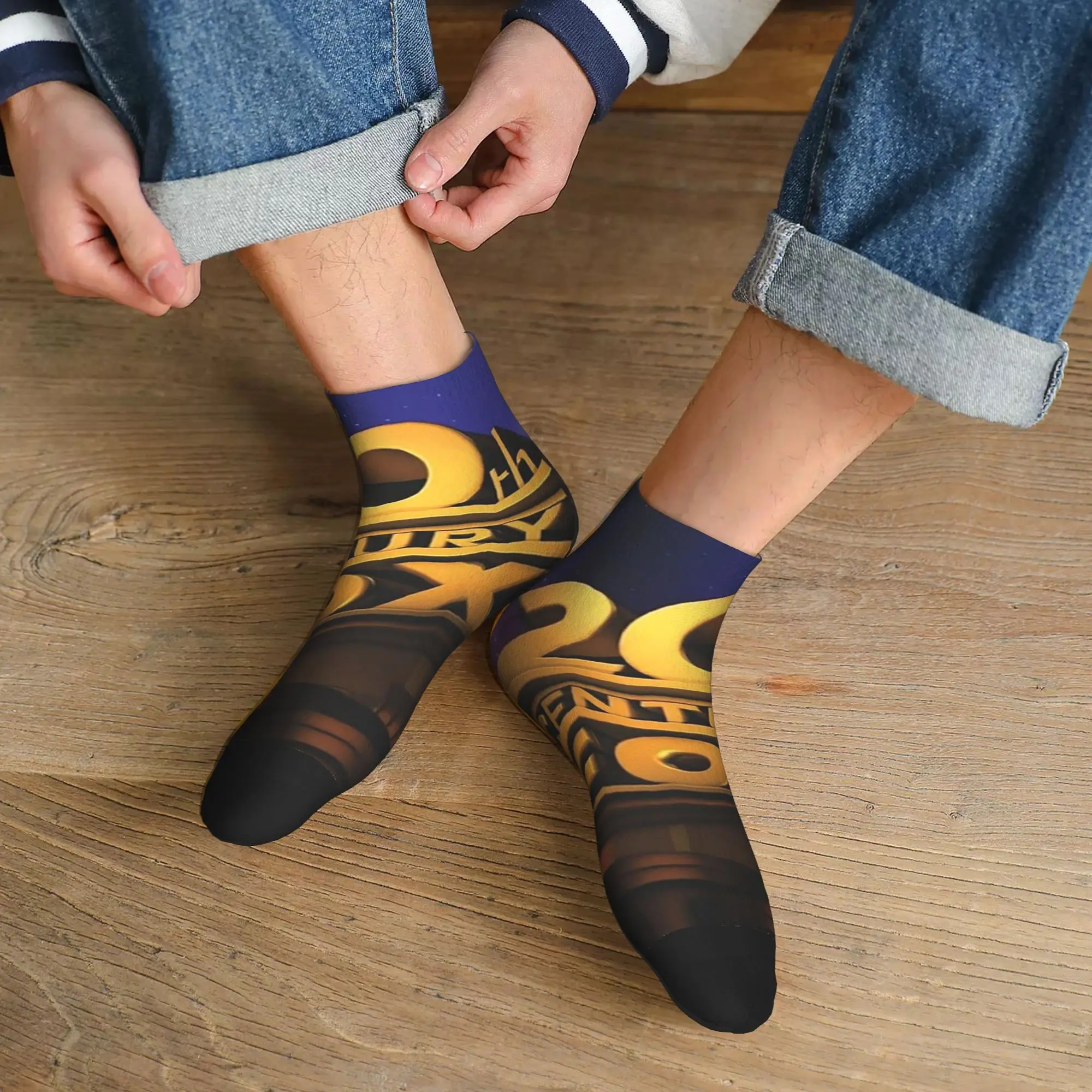 

Всесезонные классические носки Fox 20th Century Harajuku, супер мягкие спортивные носки средней длины, мягкие чулки в стиле хип-хоп для мужчин и женщин