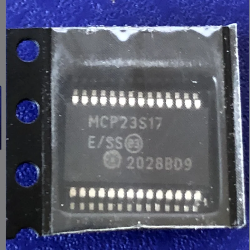 10~1000PCs MCP23S17-E/SO SOIC-28 Interface-I/O Expanders 16bit Input/Output Exp SPI interface IC chip for free shipping