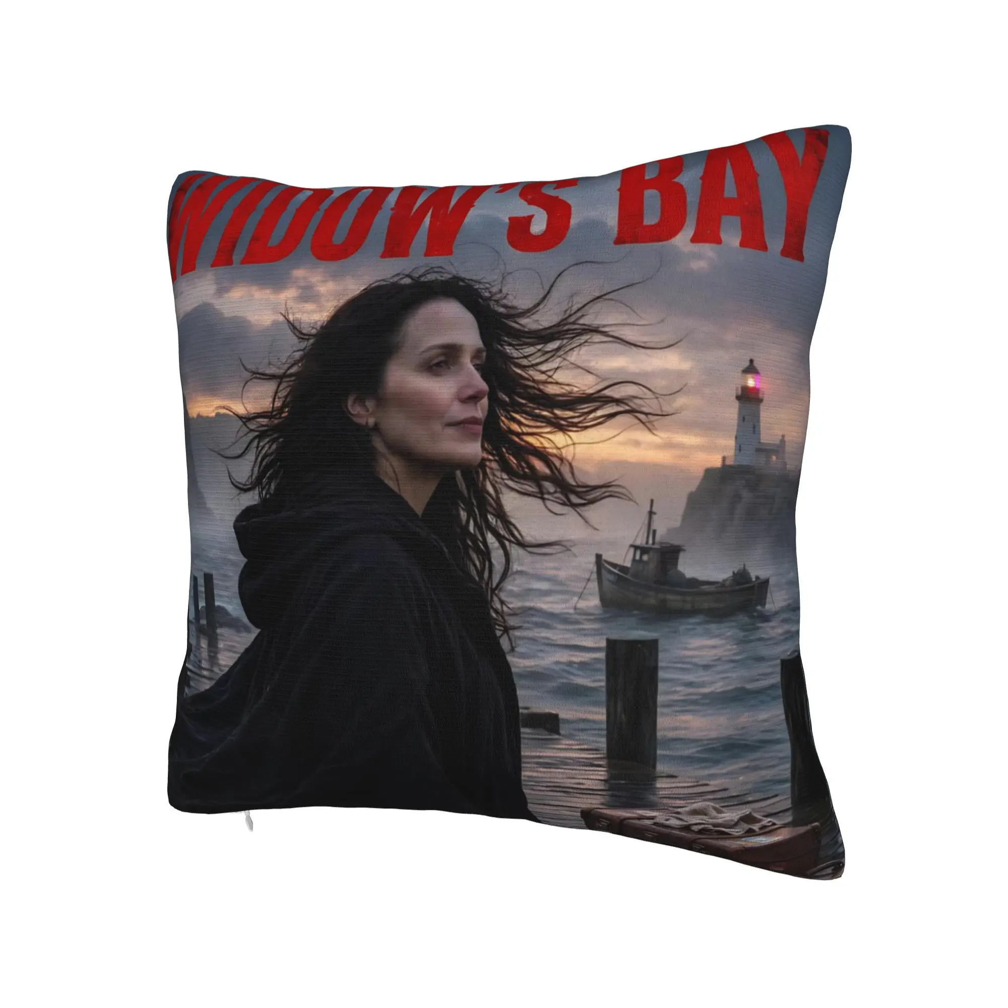 Widow's Bay Horror Movie 2026 Pillow Covers Accessories Printing Cushion Cover Decor Throw Pillow Case Cover Home Multiple Sizes