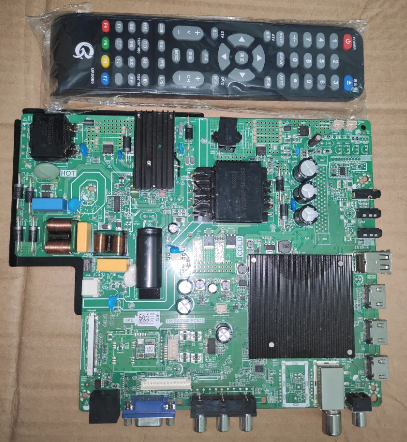 Free shipping! TP.SK706S.PC822 Android version 11 system 1.5G+8G memory three in one TV motherboard 128v -180v 108w 520ma