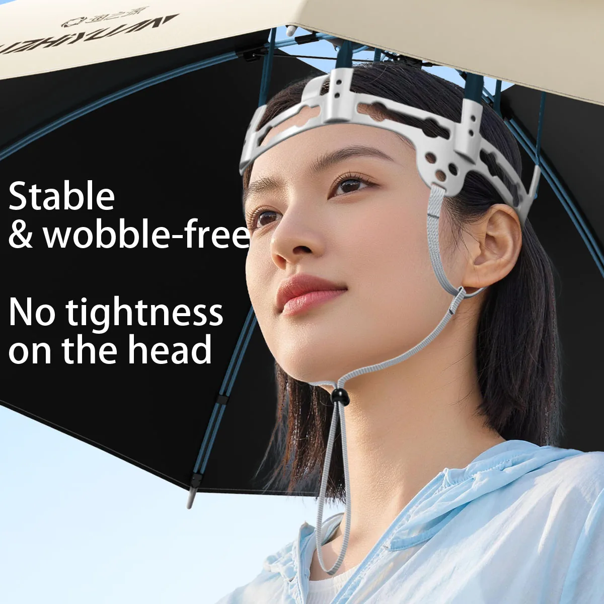 Hands-free Umbrella Hat: Breathable Sun Shade for Multiple Outdoor Uses