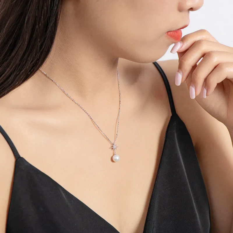 Pearl Necklace For Women Girls