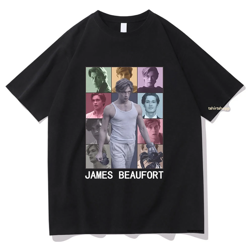 James Beaufort The Eras Tour T Shirt Maxton Hall The World Between Us Men Harajuku Graphic Tshirt Unisex High Quality Cotton Top