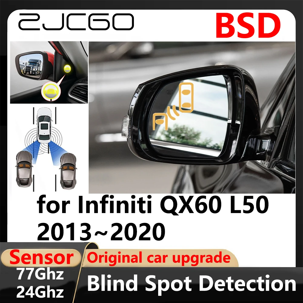 BSD Blind Spot Detection Lane Change Assisted Parking Driving Warnin for Infiniti QX60 L50 2013 2014 2015 2016 2018 2019 2020