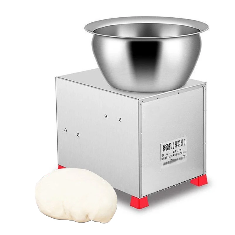 

Stainless Steel Electric Flour Mixer Dough Maker Household Pot Meat Mixing Machine Kitchen Appliance 220V 550W