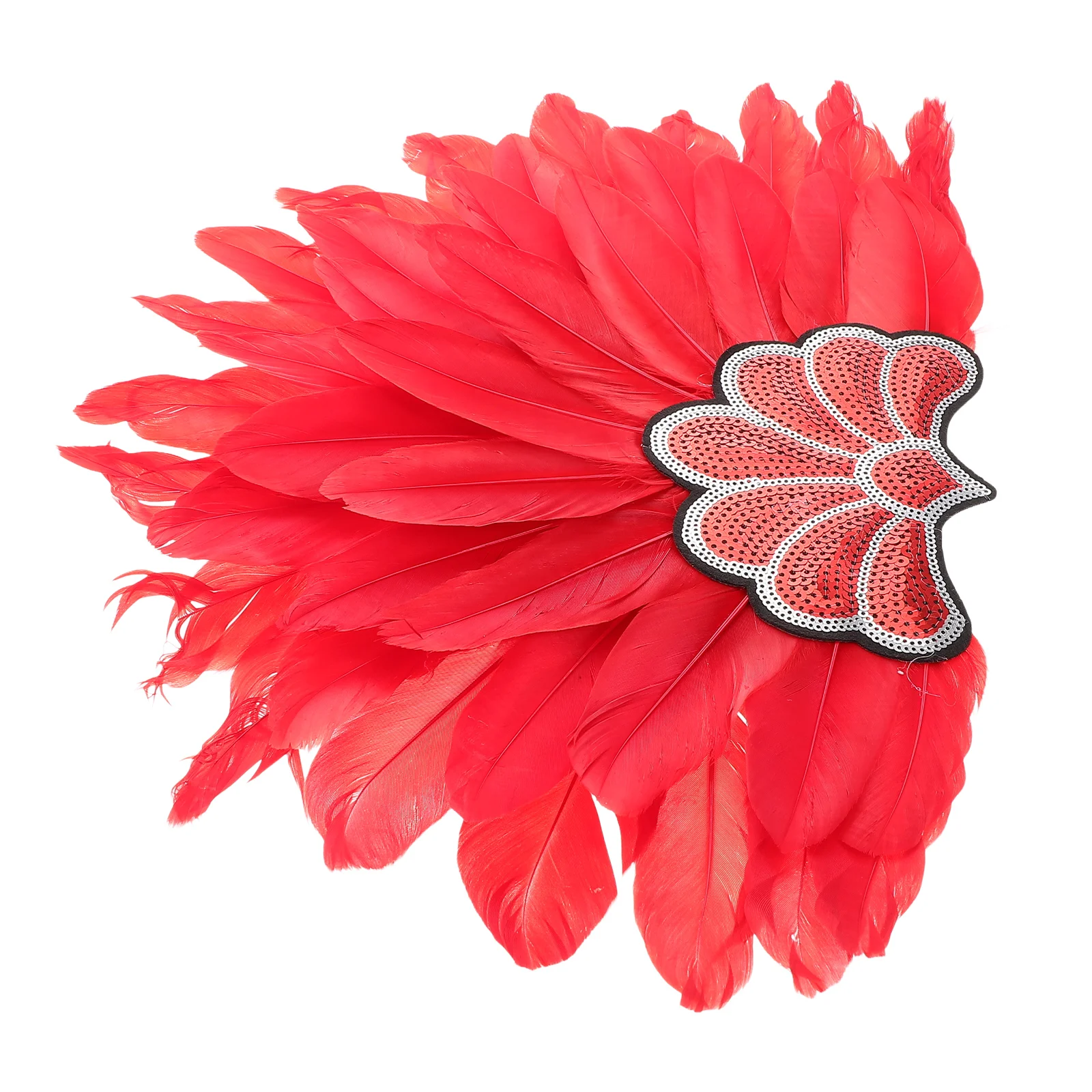 

Colorful Feather Headband Plumage for Cosplay Plume Headpiece Clothing Headdress Hair Accessories Vintage Miss Costumes