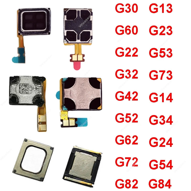 Głośnik słuchawkowy do motoroli MOTO G13 G14 G22 G23 G30 G42 G53 G73 G82 odbiornik dźwięku części zamienne do słuchawek