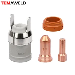 PT-100 PT10 PT 100 IPT 100 IPT-80 PTM100 IPTM100 Plasma Torch Spacer Shield Cup Tip Electrode Diffuser