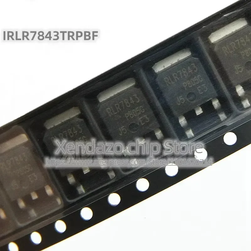 10pcs/lot IRLR7843TRPBF IRLR7843 RLR7843 TO-252 package Original genuine 30V/100A MOS Field effect transistor
