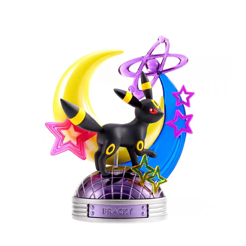 مجموعة ألعاب أصلية من Re-Ment Pokémon NEON PARTY Pikachu & Galar Jiguzaguma Mew Strinder Bracky Gangar Gothimiru & Mibrim هدية ألعاب أصلية #3