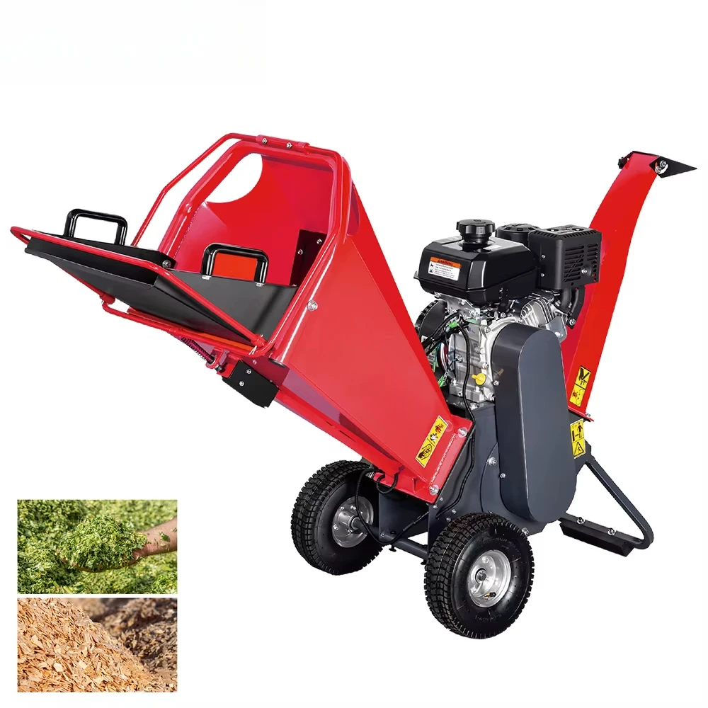 

Компактный и мощный! Измельчитель древесины K-MaxPower мощностью 7 л.с. — сертифицирован CE, отжимные ветки 10 см легко