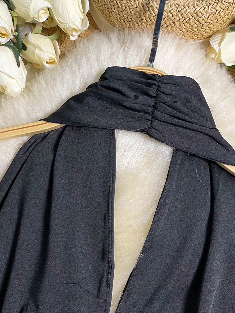 Top corto gótico negro para mujer, camisola Vintage con hombros descubiertos, corsé en V oscuro, Top Y2k, chaleco Sexy, camiseta sin mangas, ropa coqueta de los años 2000 para verano