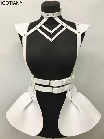 Fashion Women's Shiny Tassel Suit Accessories Singer Role Play Laser Silver Gold Shiny Dress Set Stage Performance Costume 2025